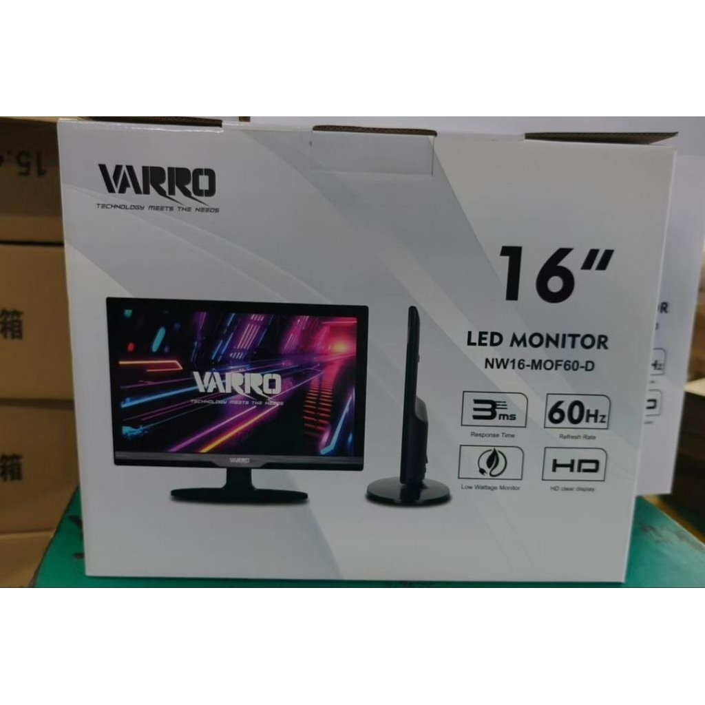 Jual Monitor LCD Varro 16 Inch ( VGA + HDMI ) | Shopee Indonesia