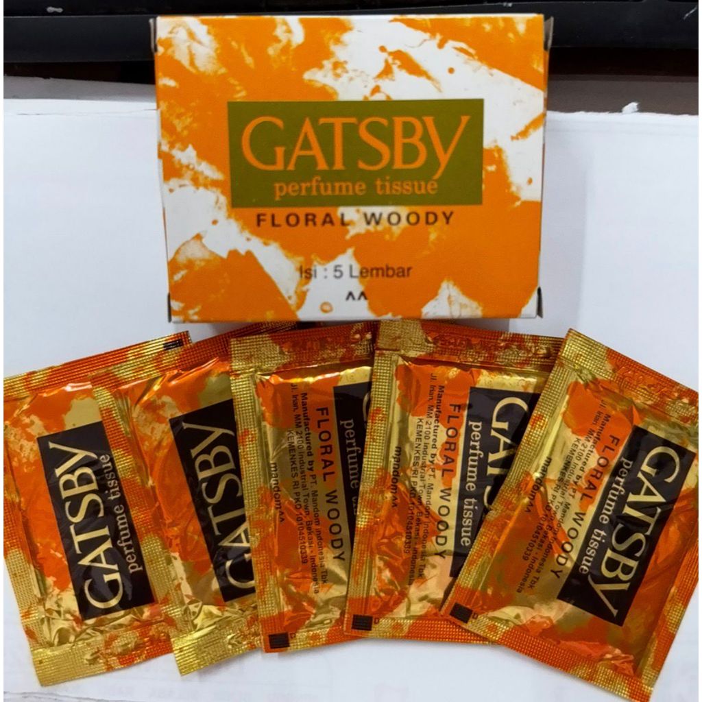 Jual Gatsby Perfume Tissue Floral Woody - Isi 5 Lembar | Shopee Indonesia