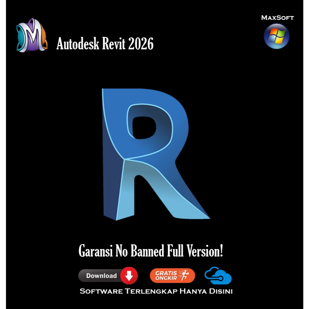 Jual Revit 2026 Full Version Lisensi Permanen | Shopee Indonesia