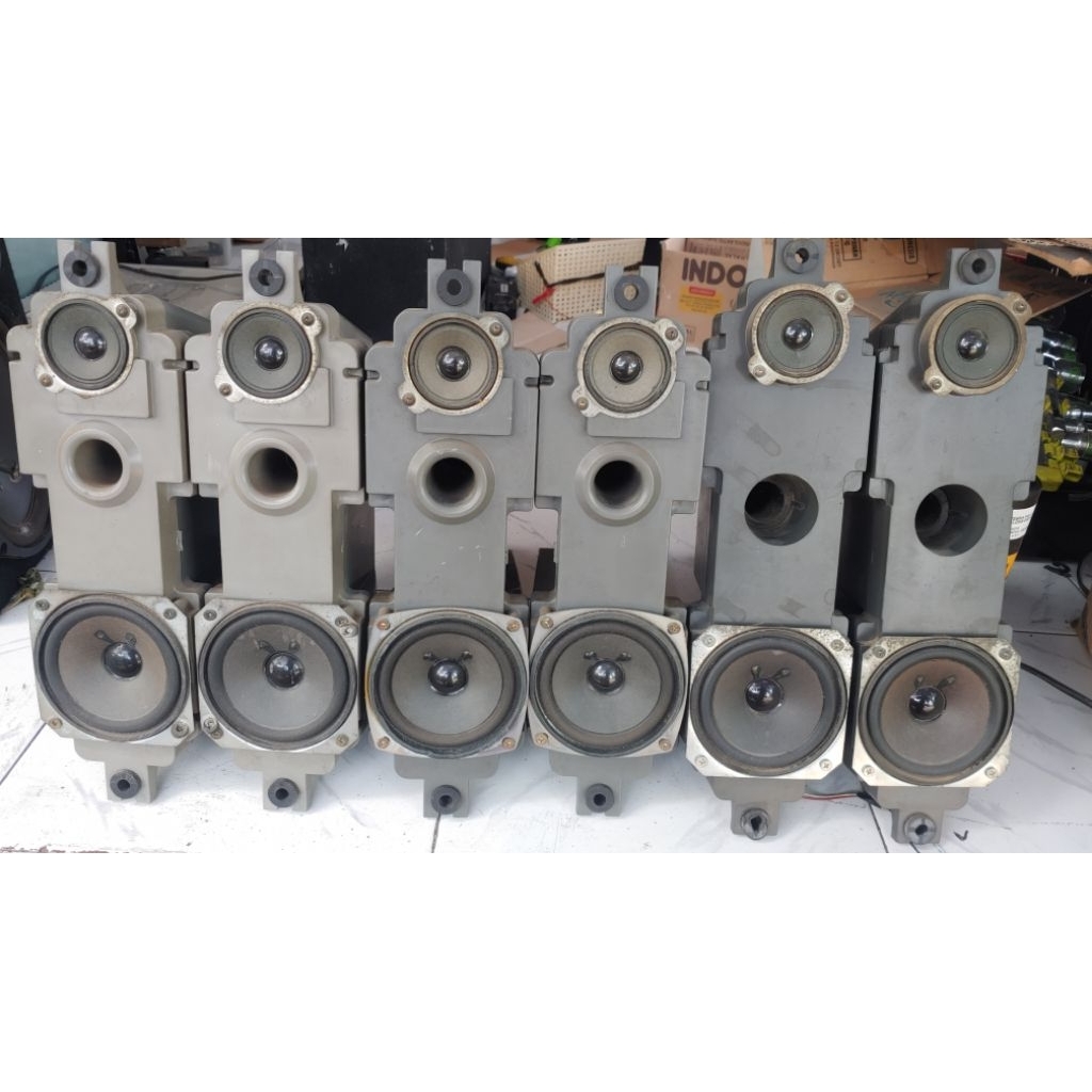 Jual Speaker Sharp Alexander 4 inch Tweter Plus Box | Shopee Indonesia