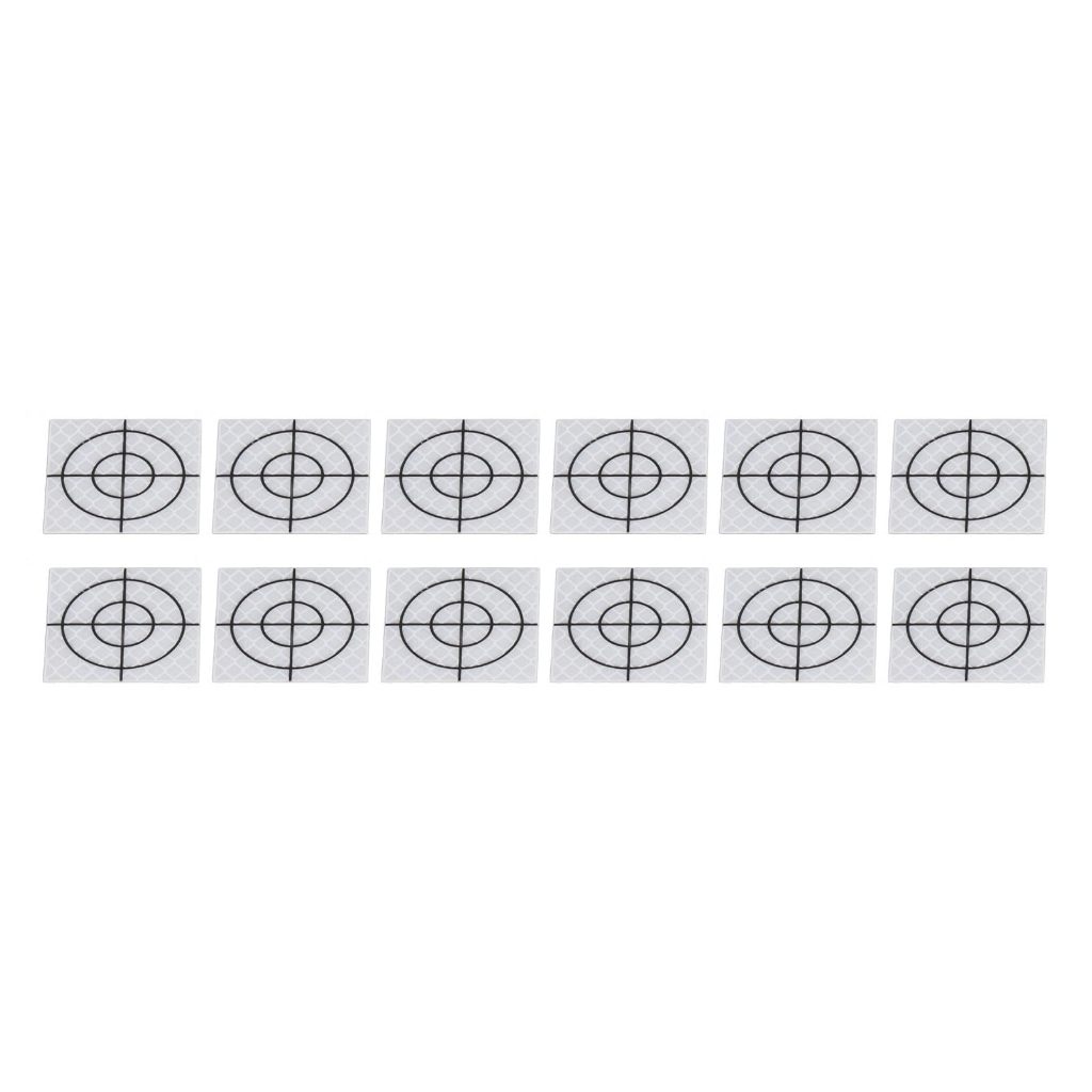 Jual Survey Reflector Sheet Stiker Reflective Tape Target Sticker 10x10 ...