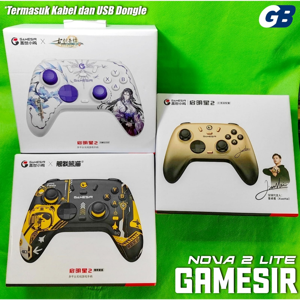 Jual GameSir Nova 2 Lite Wireless Game Controller Gamepad Hall Effect ...