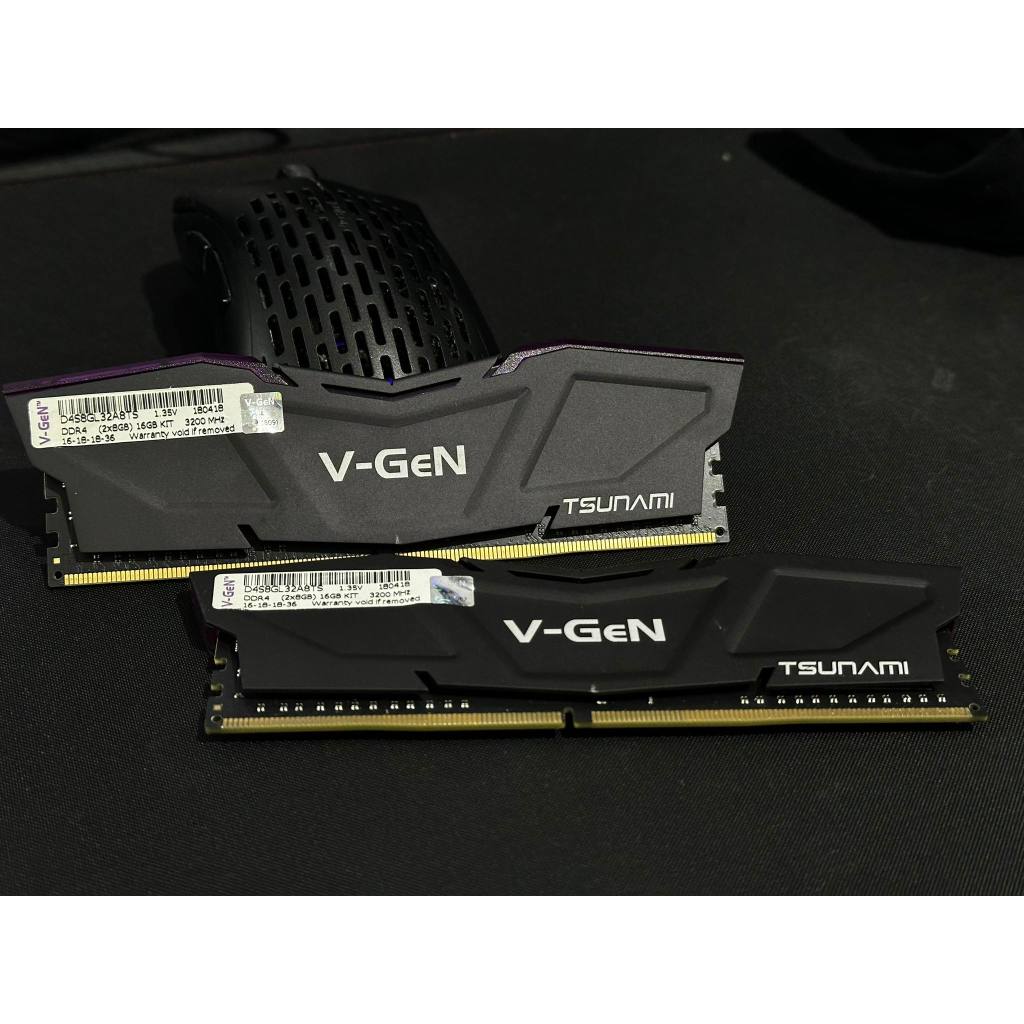 Jual Ram Vgen tsunami ddr4 16gb ( 8gb x2) 3200mhz long dim PC komputer ...