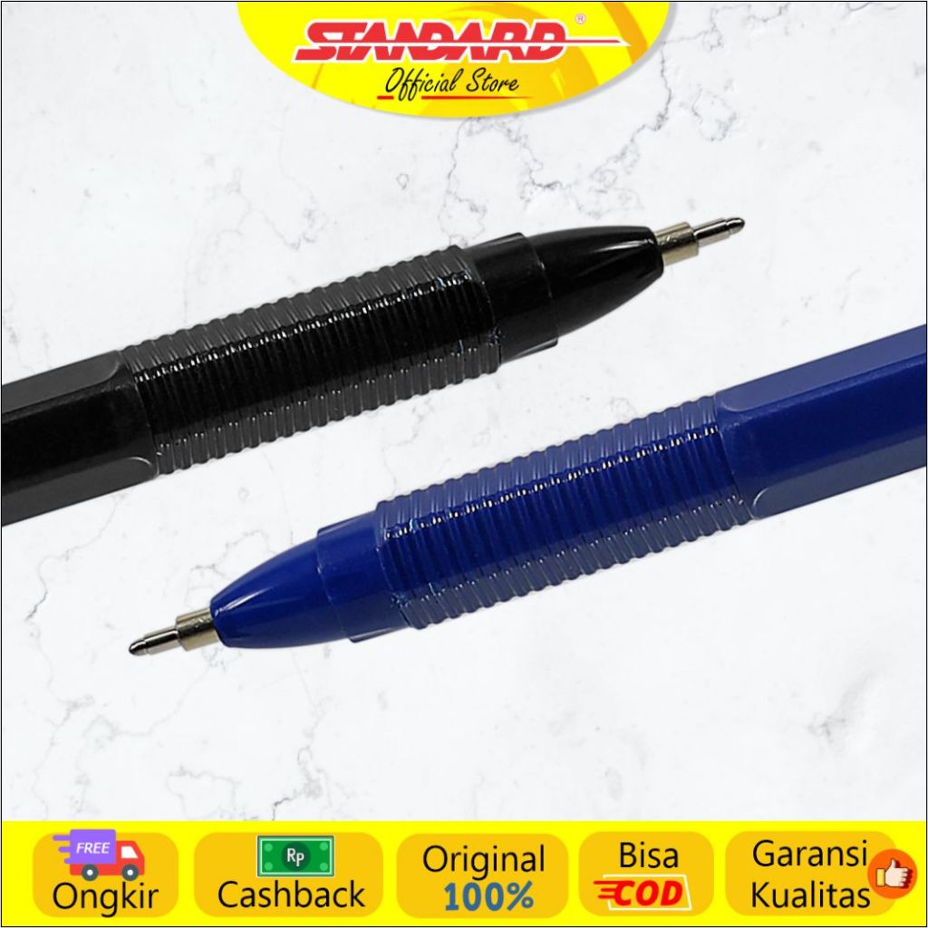 Standard -  Pulpen AE7 Flow 0.5 ( Alat Tulis / Pen / Ballpoint / Pena ) (3)