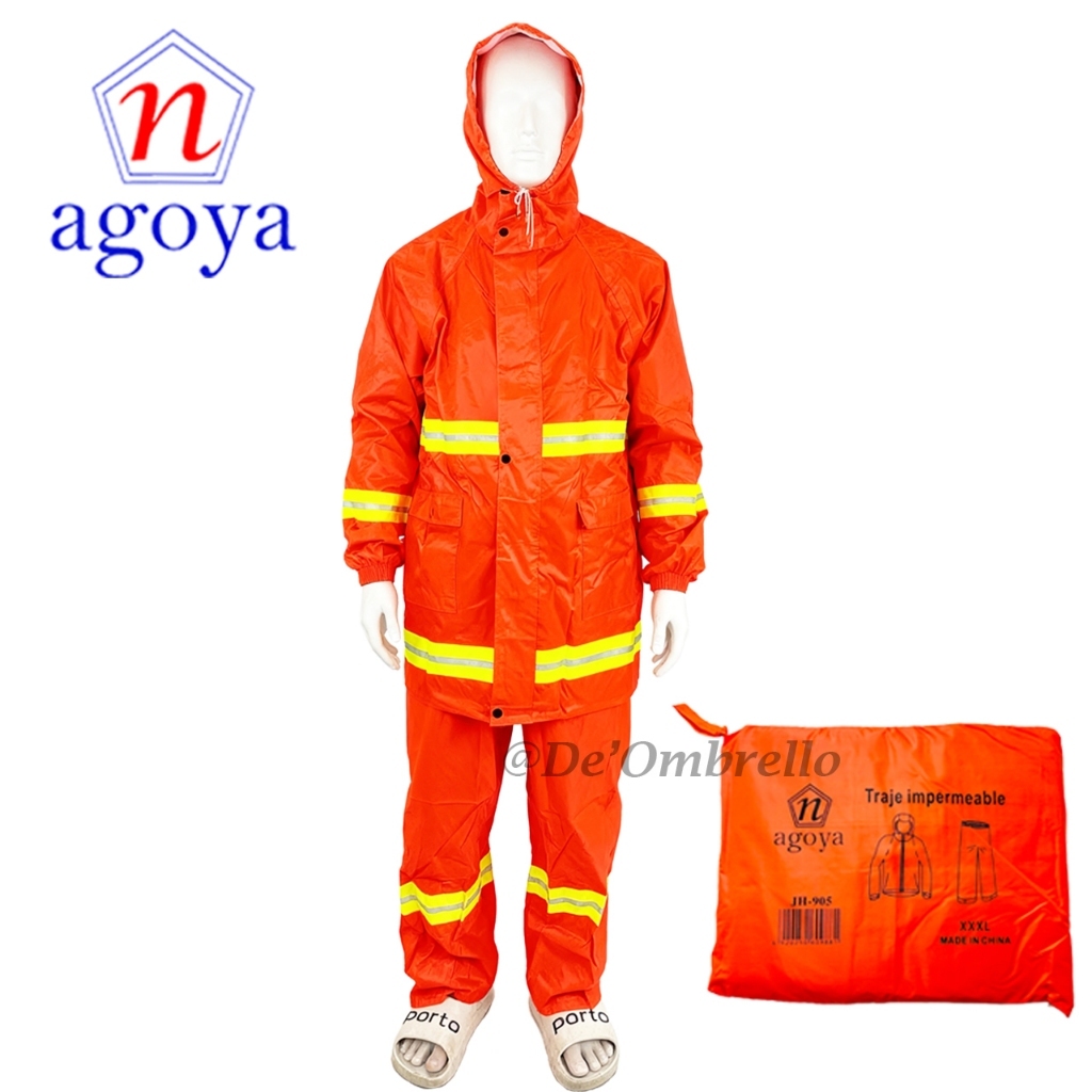 Jual (905)Jas Hujan Stelan Jaket Celana UNISEX Proyek Bahan PVC Tebal ...