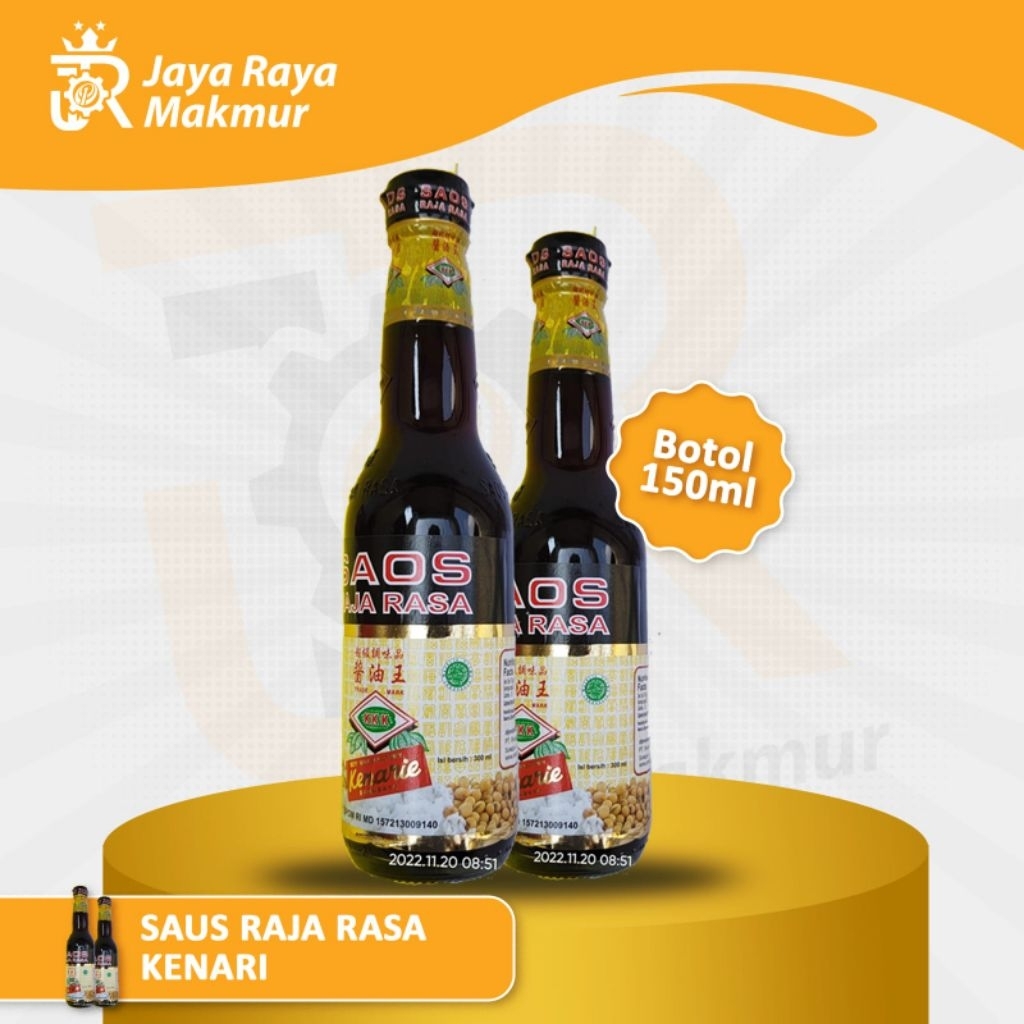 Jual Saos Raja Rasa kenari 150ml | Shopee Indonesia