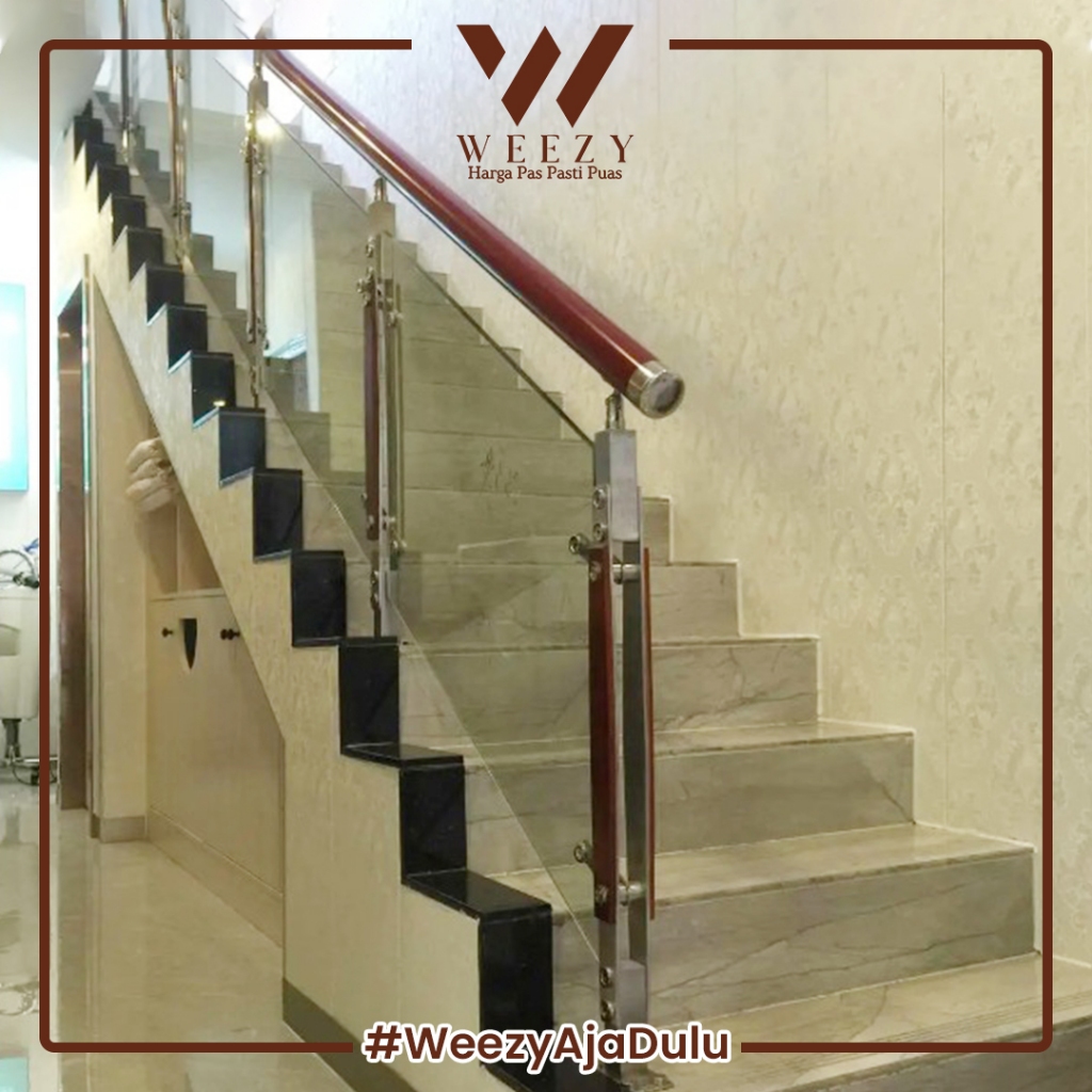 Jual NEW Weezy Handrailing PVC Profil Bulat 608B 4 METER | Shopee Indonesia