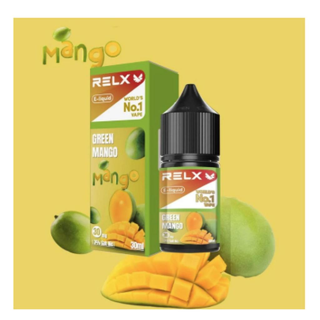 Jual Liquid Relx Green Mango Salt Nic 30MG 30ML by RELX | Shopee Indonesia