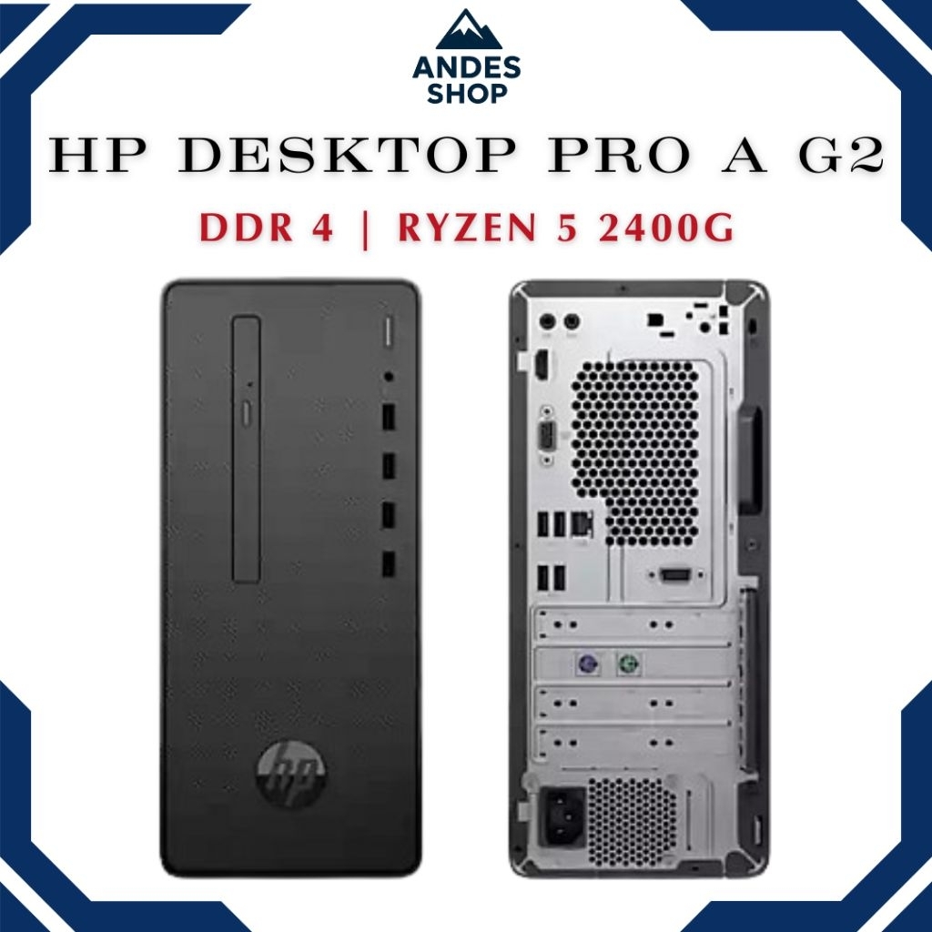 Jual HP Desktop Pro A G2 | Ryzen 5 2400G | PC Kantor & Sekolah