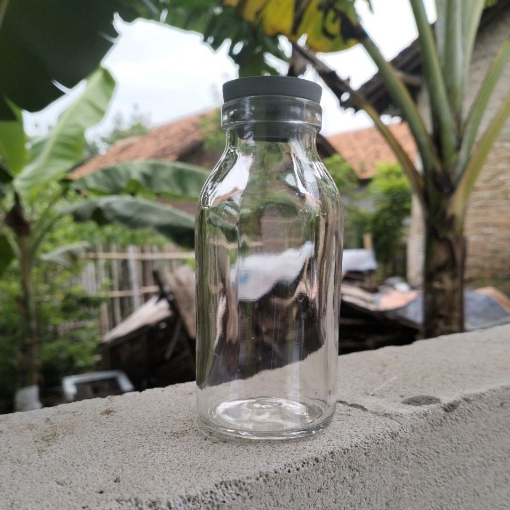 Jual BOTOL KACA 160ML || BOTOL IKAN CUPANG || BOTOL KACA + TUTUP [COD ...