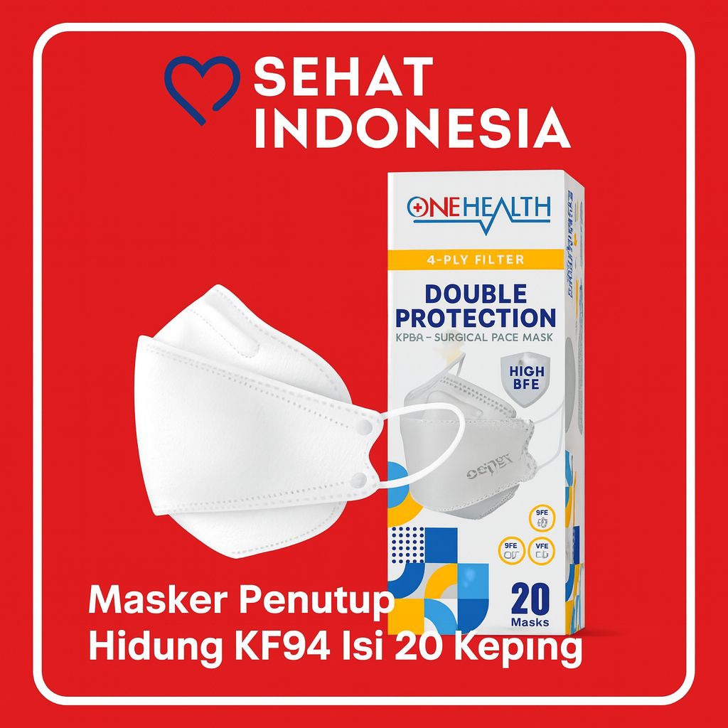 Jual Masker Medis - Masker OneHealth KF94 MEDIS | Shopee Indonesia