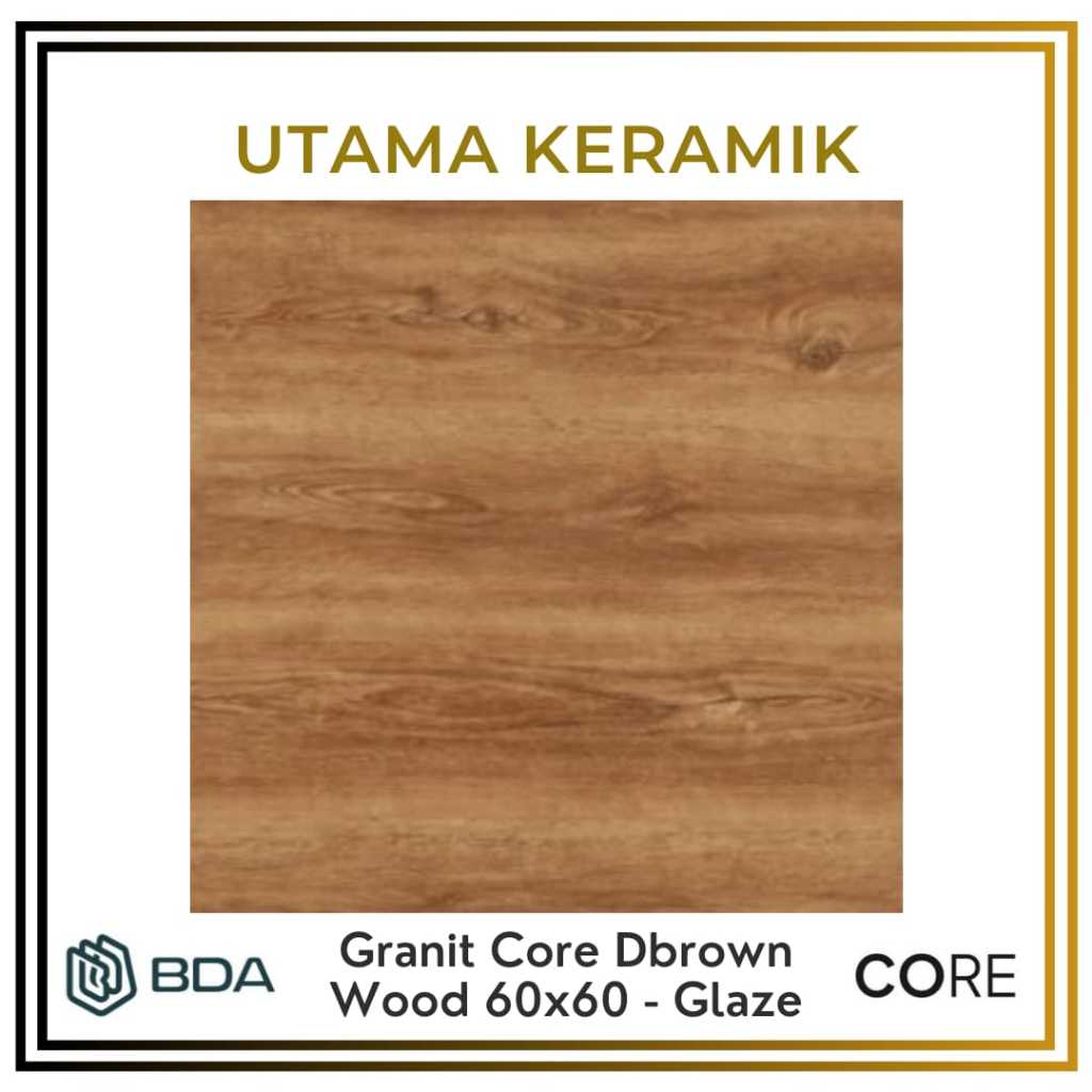 Jual Granit BDA Core 60x60 Dbrown Wood Glaze - Granit Motif Kayu Glossy ...