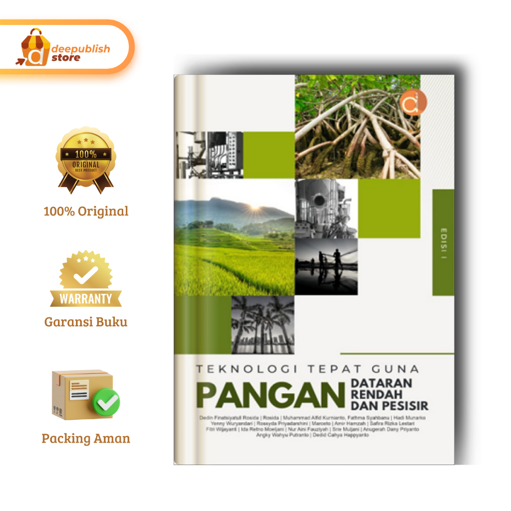Jual Deepublish | Buku Teknologi Tepat Guna Pangan Dataran Rendah dan ...