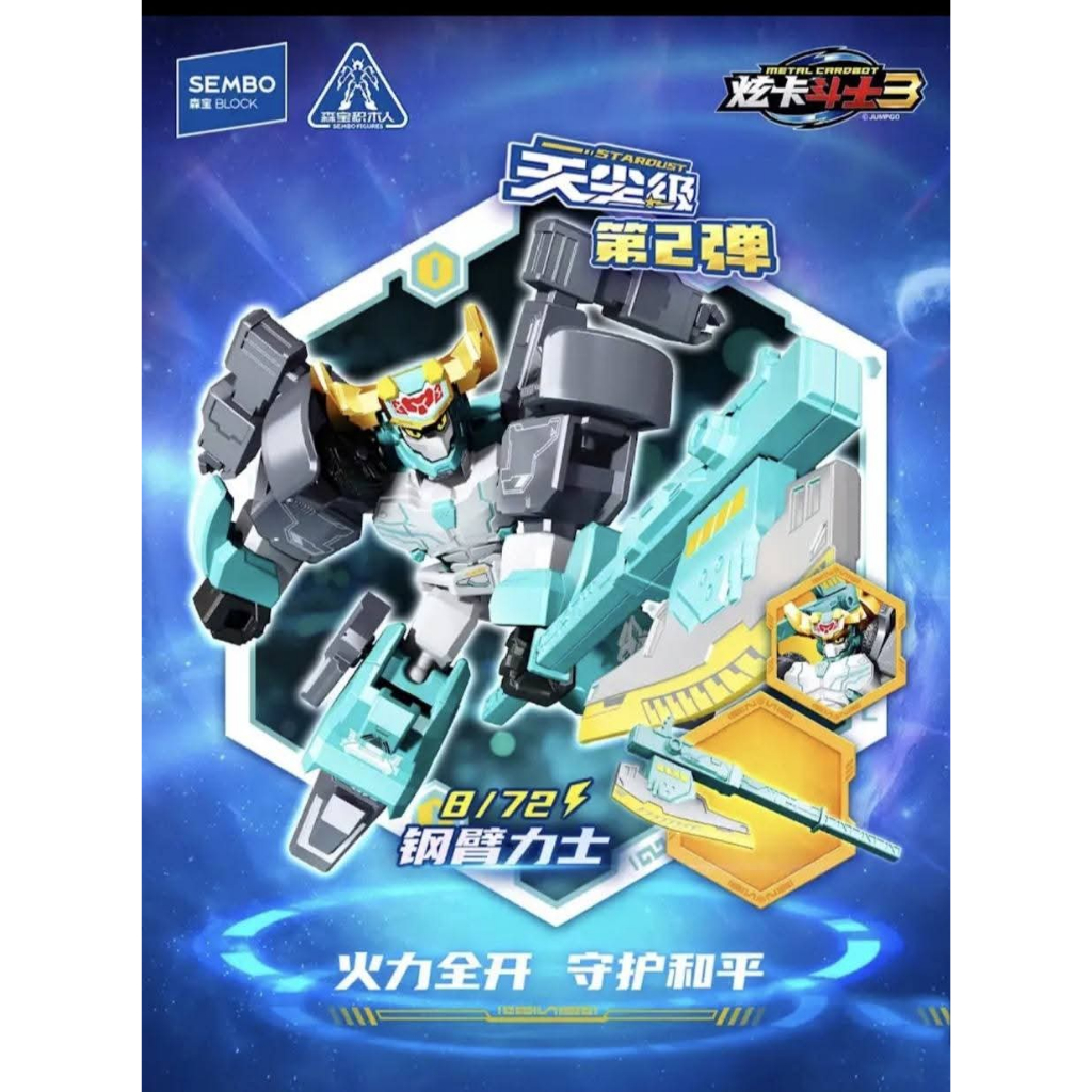 Jual MUSCLEHYDE-SEMBO X METAL CARDBOT STARDUST EDITION VOL 2 | Shopee ...