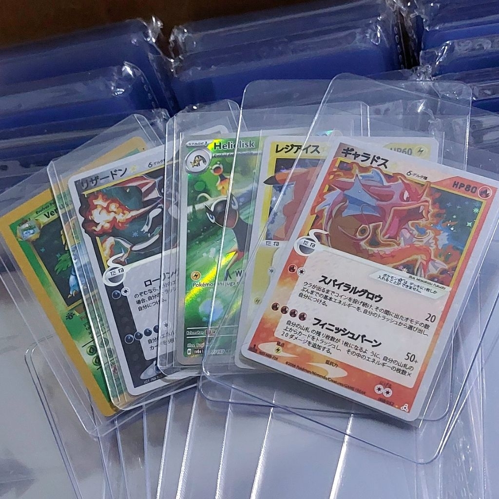 Jual Card Saver Semi Rigid Toploader Card Holder for Submission PSA BGS ...