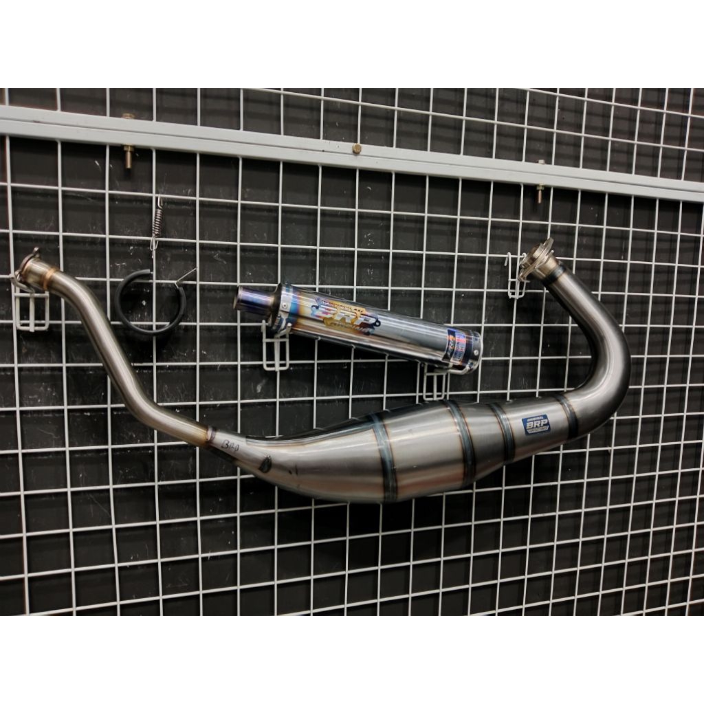 Jual KNALPOT KAWASAKI NINJA RR R SS ORIGINAL BRP RACING EXHAUST TYPE ...