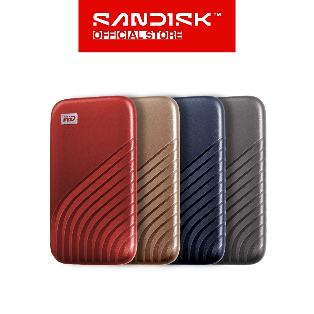 Jual WD My Passport SSD External 500GB / 1TB / 2TB / 4TB USB C 3.2
