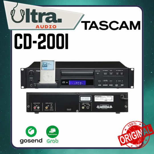 Jual TASCAM CD-200I / CD200I / CD 200I CD Player with iPOD Dock