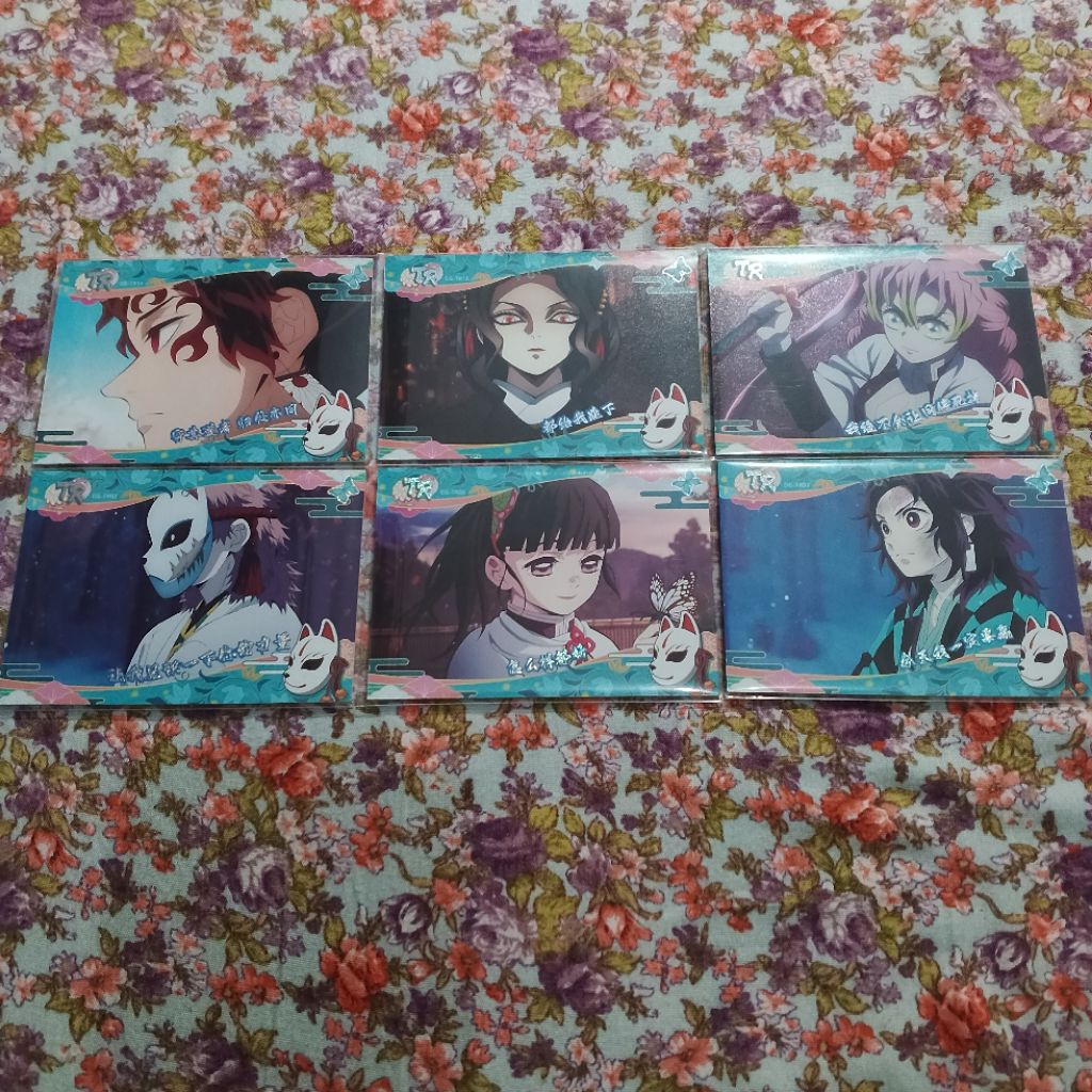 Jual Kartu Demon Slayer Card CCG Like Yorichii Muzan Mitsuri Sabito ...
