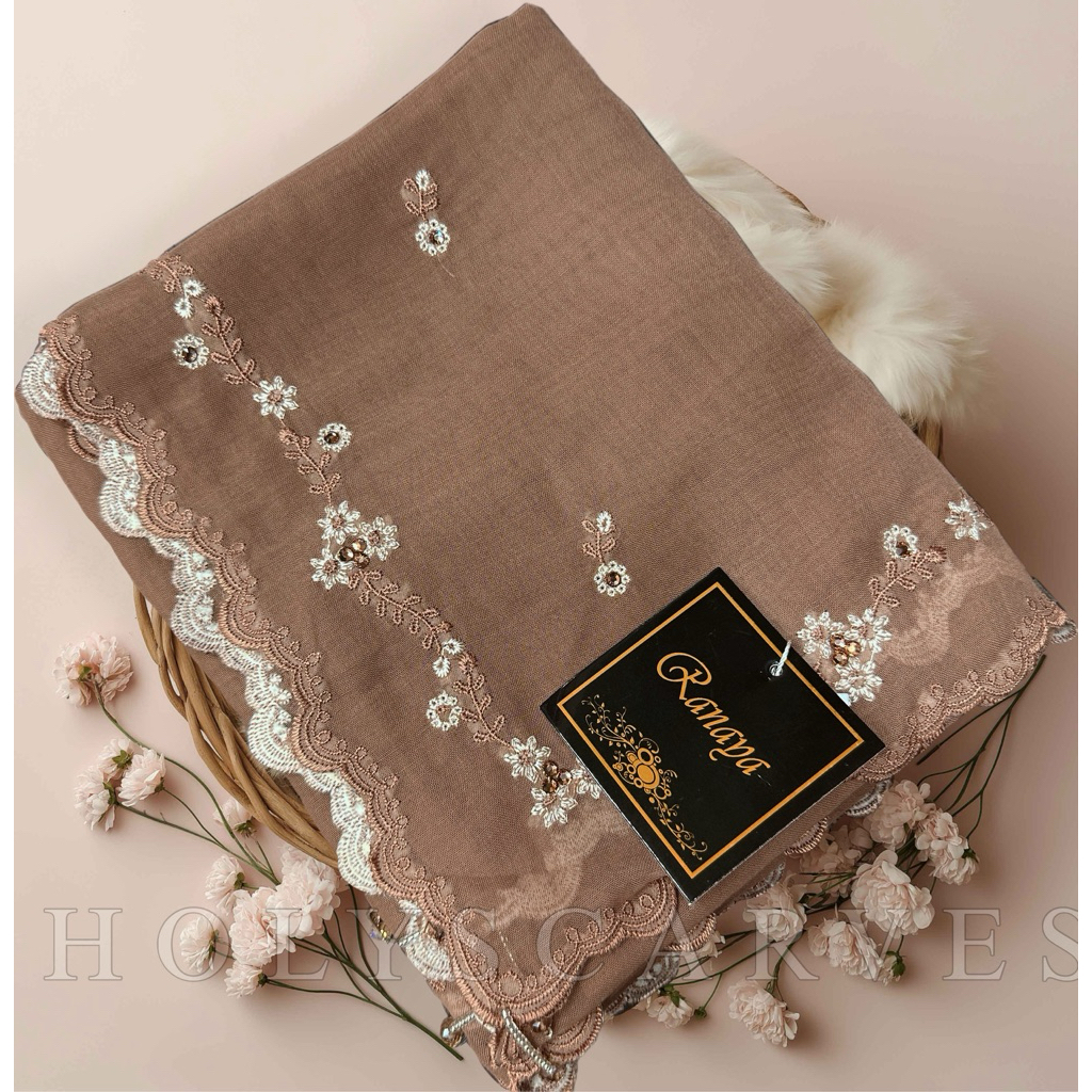Kerudung Segiempat Paris Japan Lilly Series By R139 Hijab