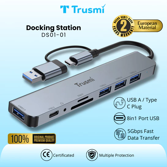 Docking Station 8in1 Type-C