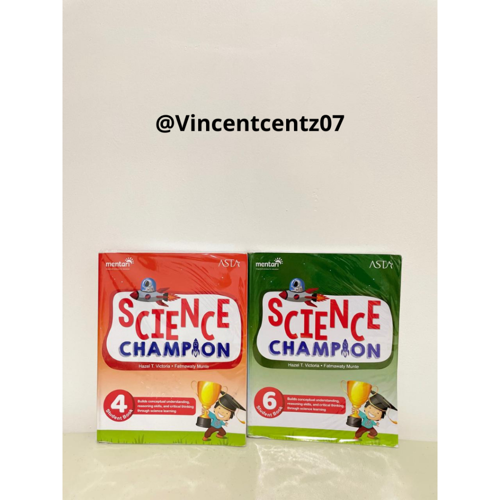 Jual Buku Science Champion Student Book SECOND/BEKAS FREE SAMPUL ...