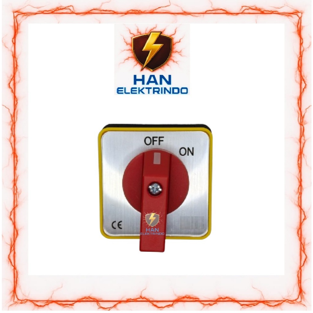 Jual SELECTOR SWITCH ON OFF 1P / SELECTOR ON OFF 1 Phase / ROTARY ...