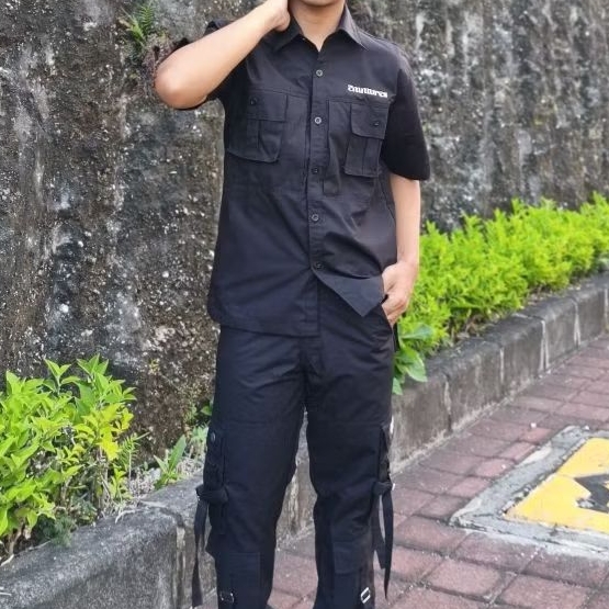 Jual EMMURES - kemeja work shirt tactical bahan Ripstop, seragam kerja ...