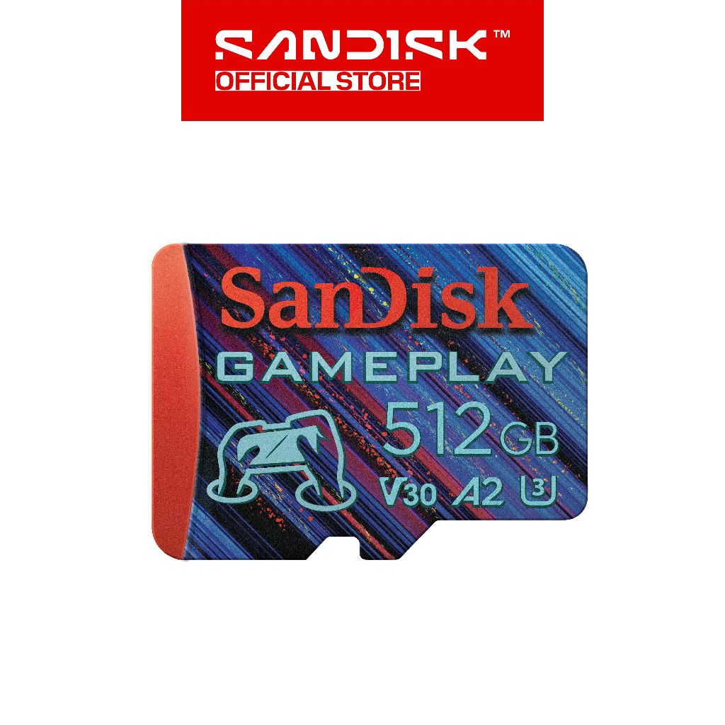 SANDISK microSDXC Card GamePlay 128GB / 256GB / 512GB A2 U3 For Mobile Gaming 4K (Up to 190MB/s) - Extreme Series (4)