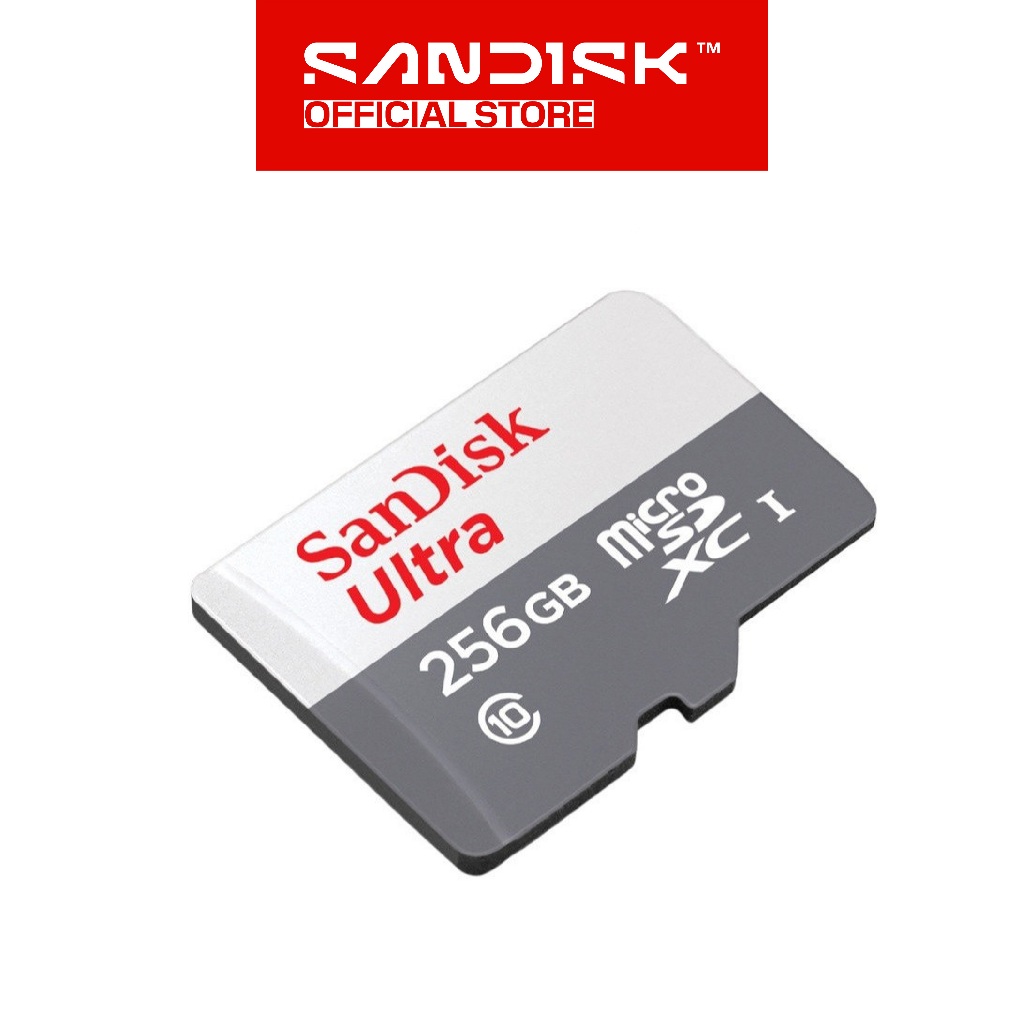 SANDISK microSDHC / microSDXC Ultra Card 16GB / 32GB / 64GB / 128GB / 256GB UHS-I Class 10 - QUNR (6)