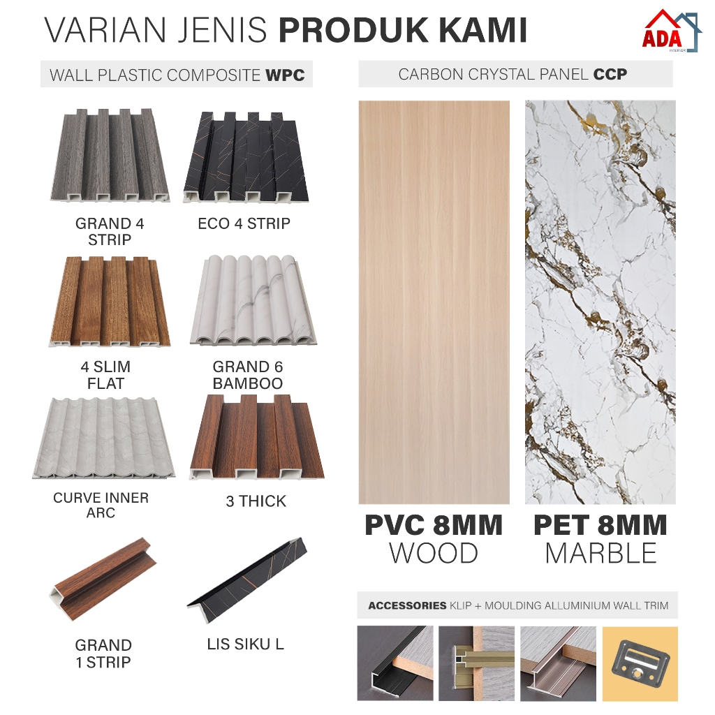 Jual Woodpanel Wallpanel Panel Dinding Curve Inner Arc WPC Wall Panel ...