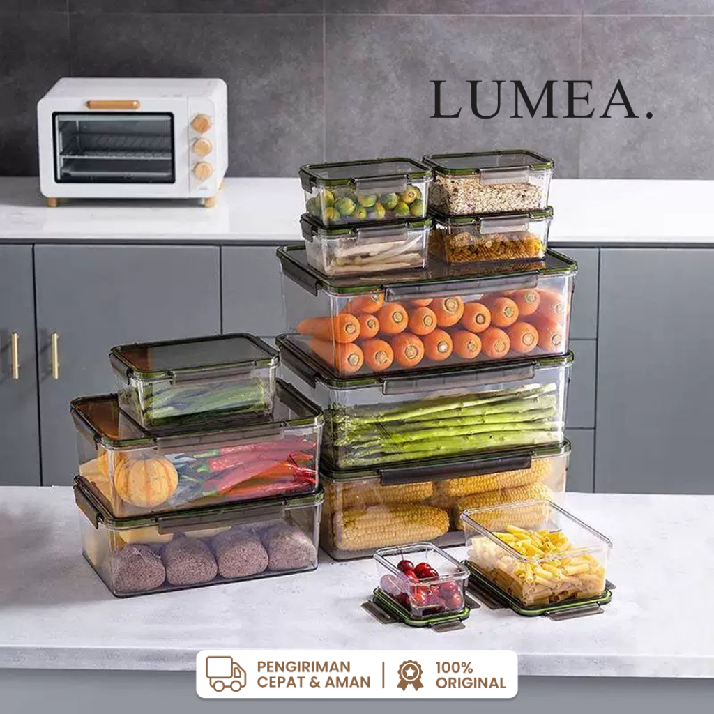 Jual LUMEA - Food Container / Toples Penyimpanan Snack Buah Sayuran ...