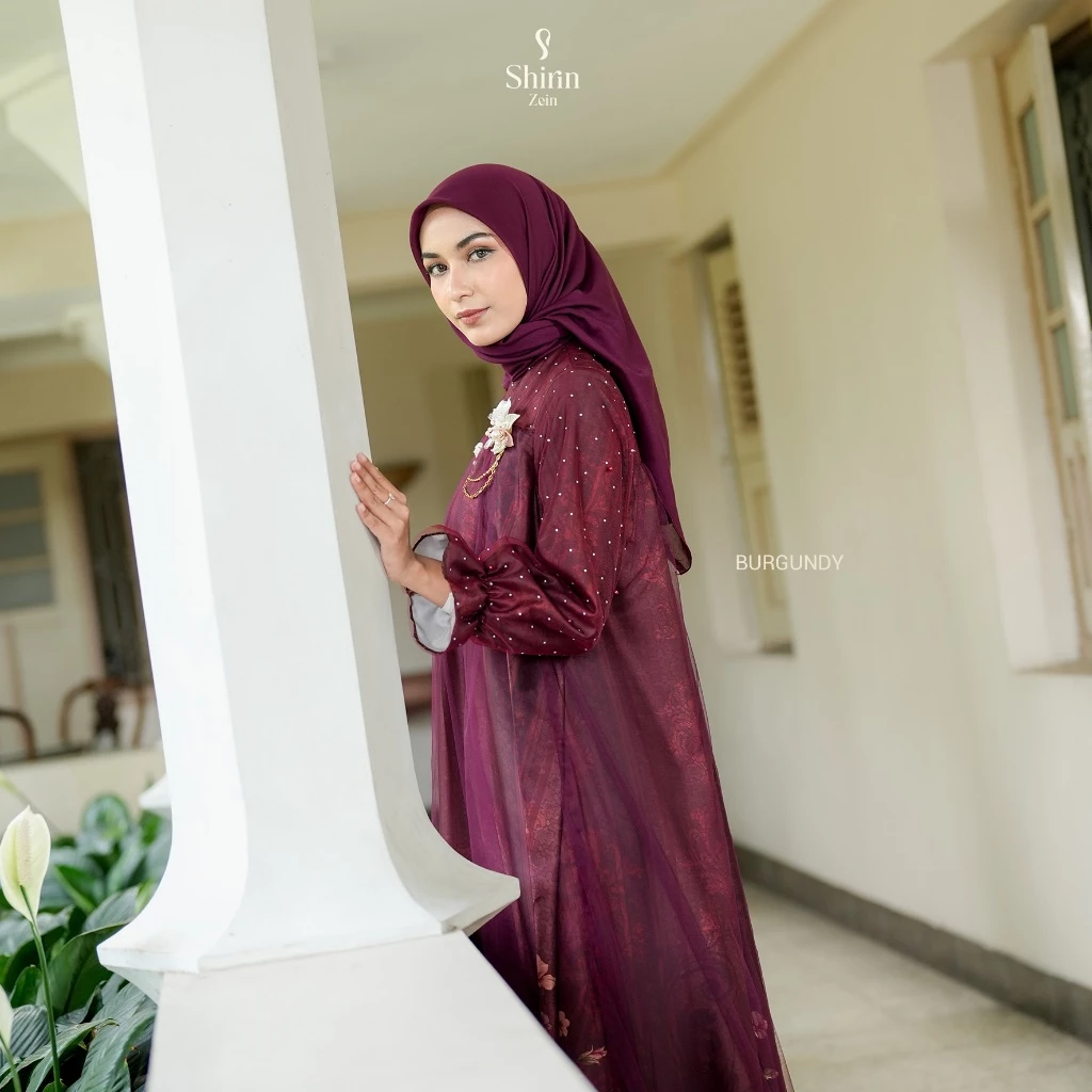 Detail Gamis Arabian Silk Arista Series