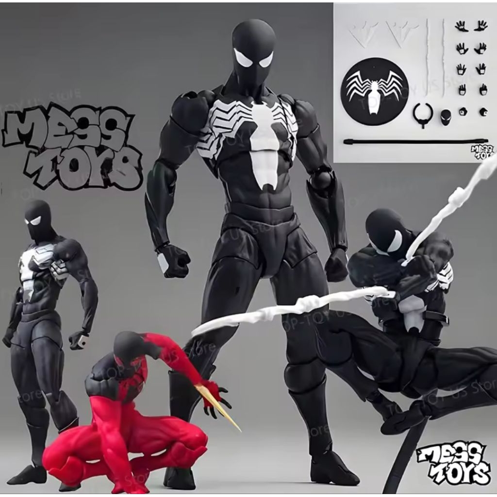 Jual Action Figure Mess Toys Black Suit Neighbor Scarlet Neighbor