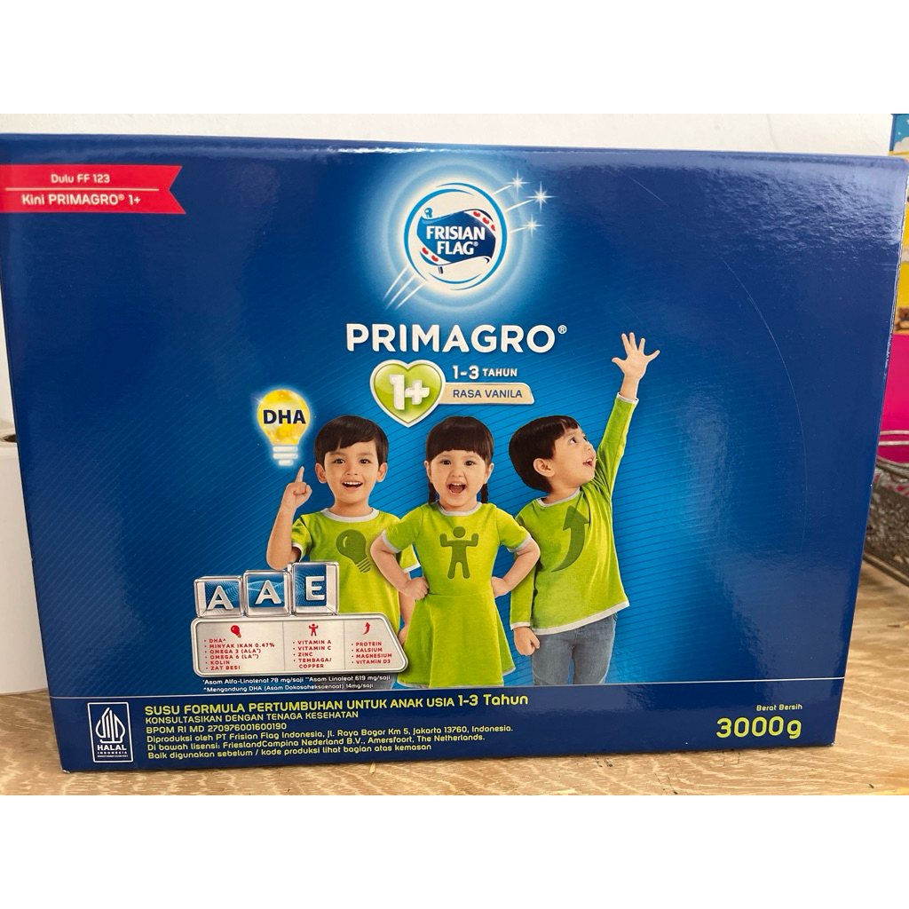 Jual Primagro 1+ Vanila 3000gr | Shopee Indonesia