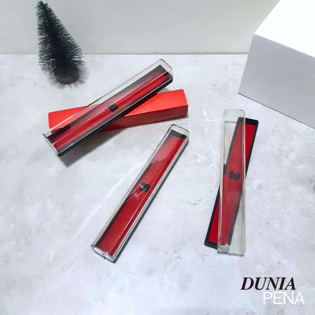 Jual Box Pulpen Merah Kecil Mika | Box Pulpen Mika Merah Kecil | Shopee ...