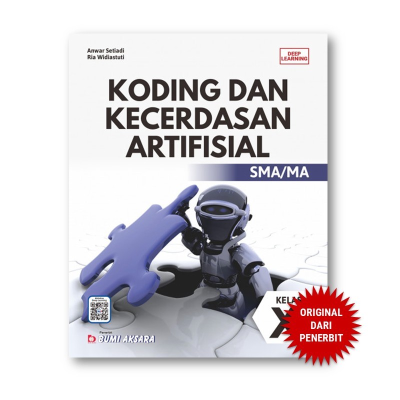 Jual Koding dan Kecerdasan Artifisial XI SMA/MA - Deep Learning - Bumi ...