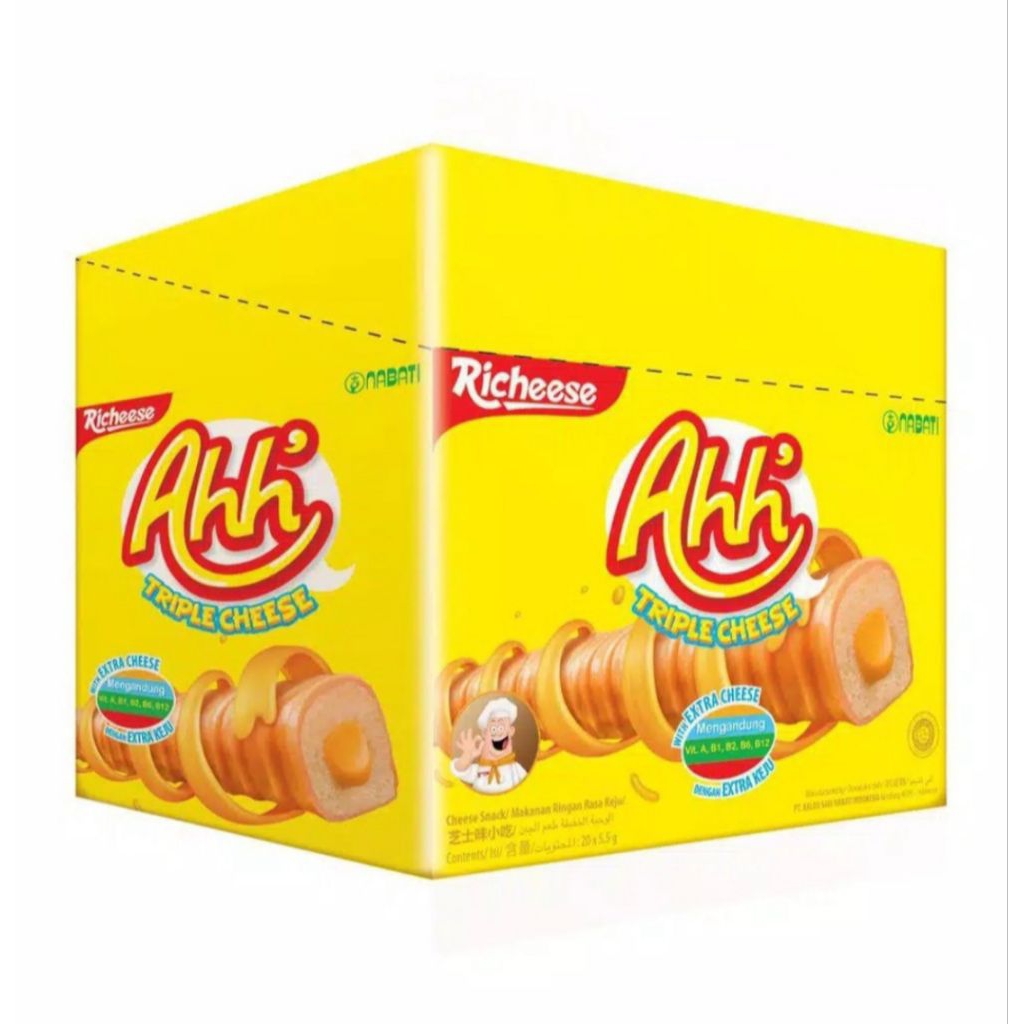 Jual Nabati Richeese Ahh 1 Box Isi 20 Pcs | Shopee Indonesia