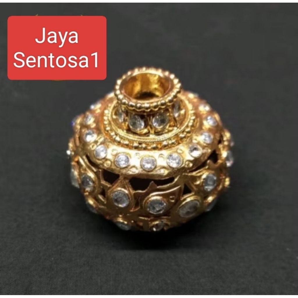 Jual Mendak selut sepuh emas hias permata | Shopee Indonesia