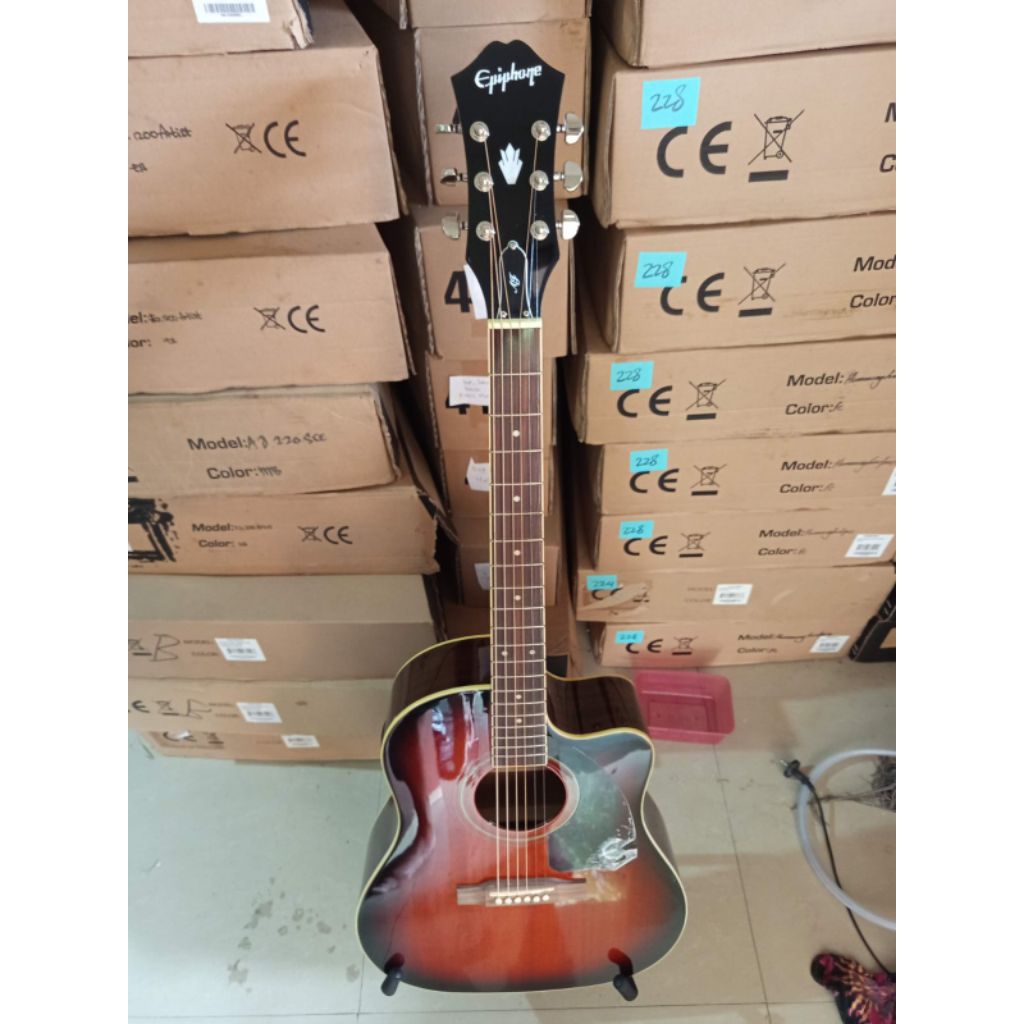 Jual Epiphone AJ 220SCE MB ORIGINAL PT SAMICK | Shopee Indonesia