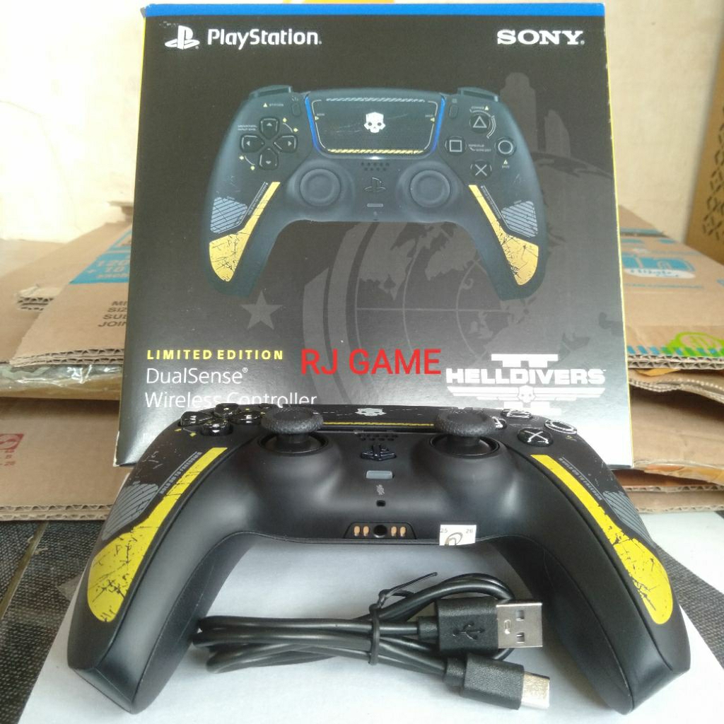 Jual STICK PS4 MODEL PS5 MOTIF HELLDIVERS //STICK PS4 MODEL PS5 SONY ...