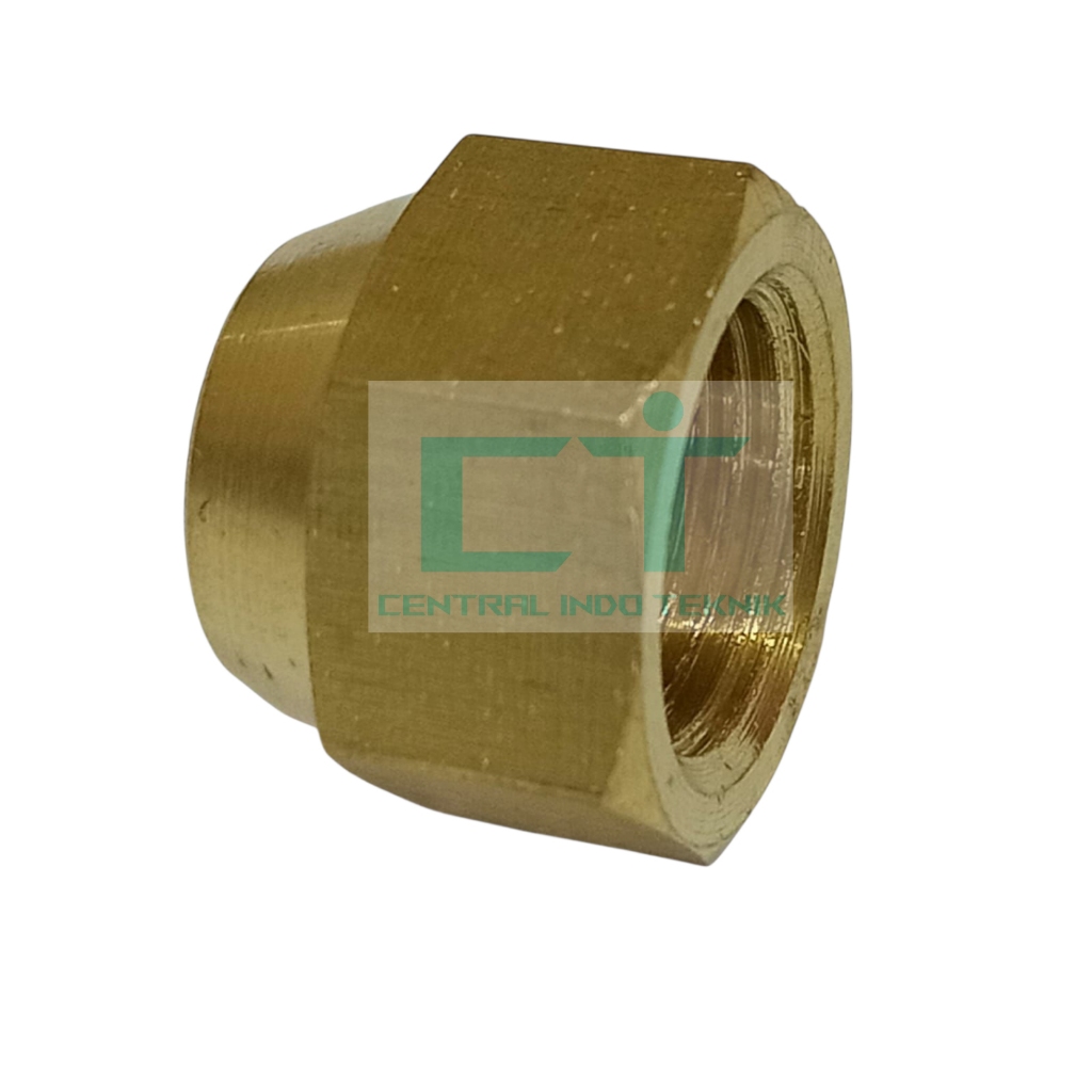 Jual NUT NEPEL PIPA AC UKURAN 3/8 INCH 3/8