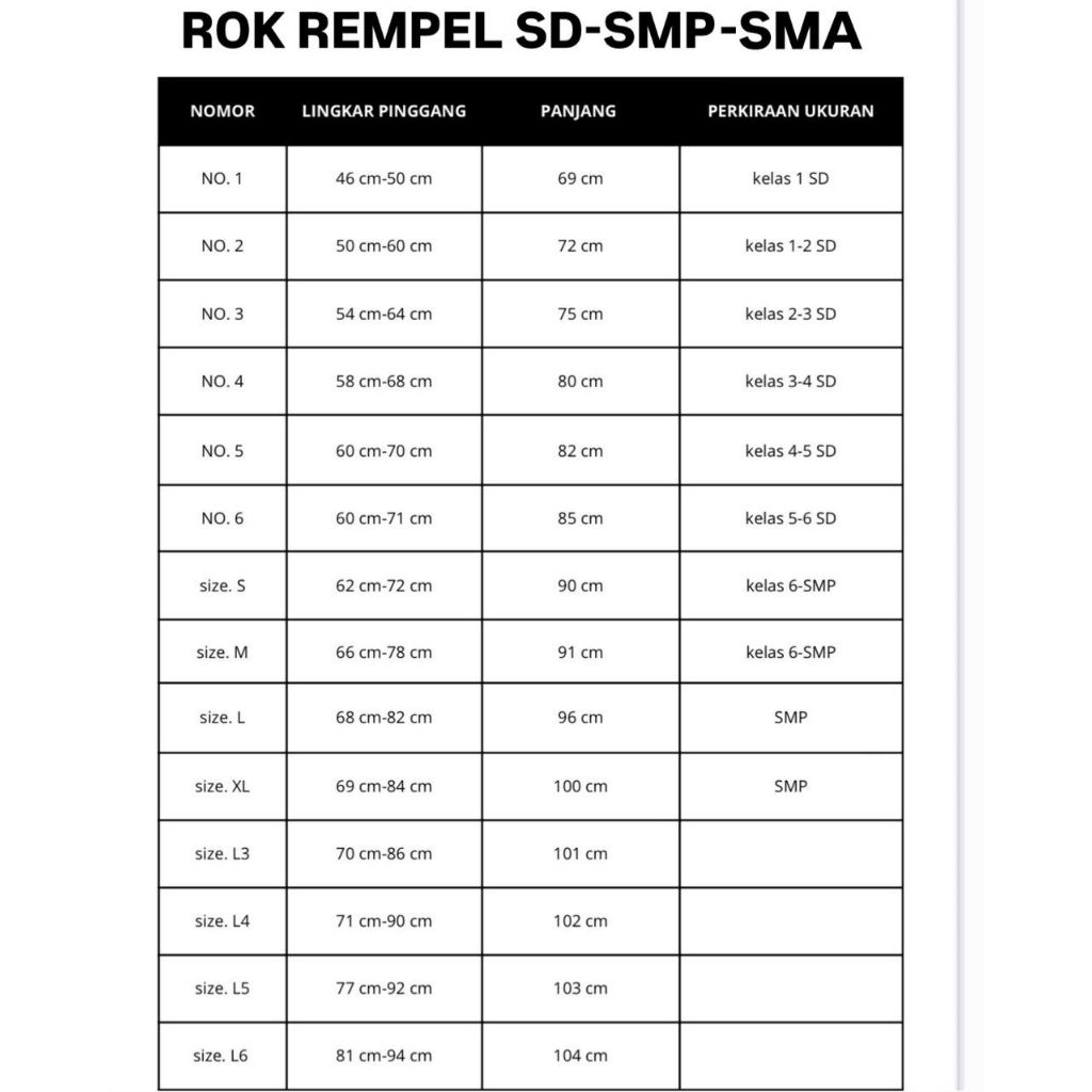 Jual ROK PRAMUKA PANJANG/ROK REMPEL PRAMUKA MEREK 