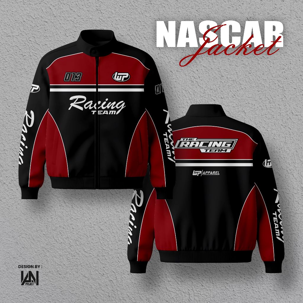 Jual JAKET RACING CUSTOM | jaket nascar bisa custom nama, nomor, nama ...