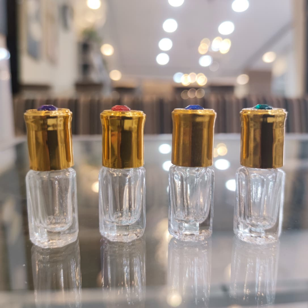 Jual [ Botol ] TOLA PERMATA 3 ML | Botol parfum kosong roll on tutup ...