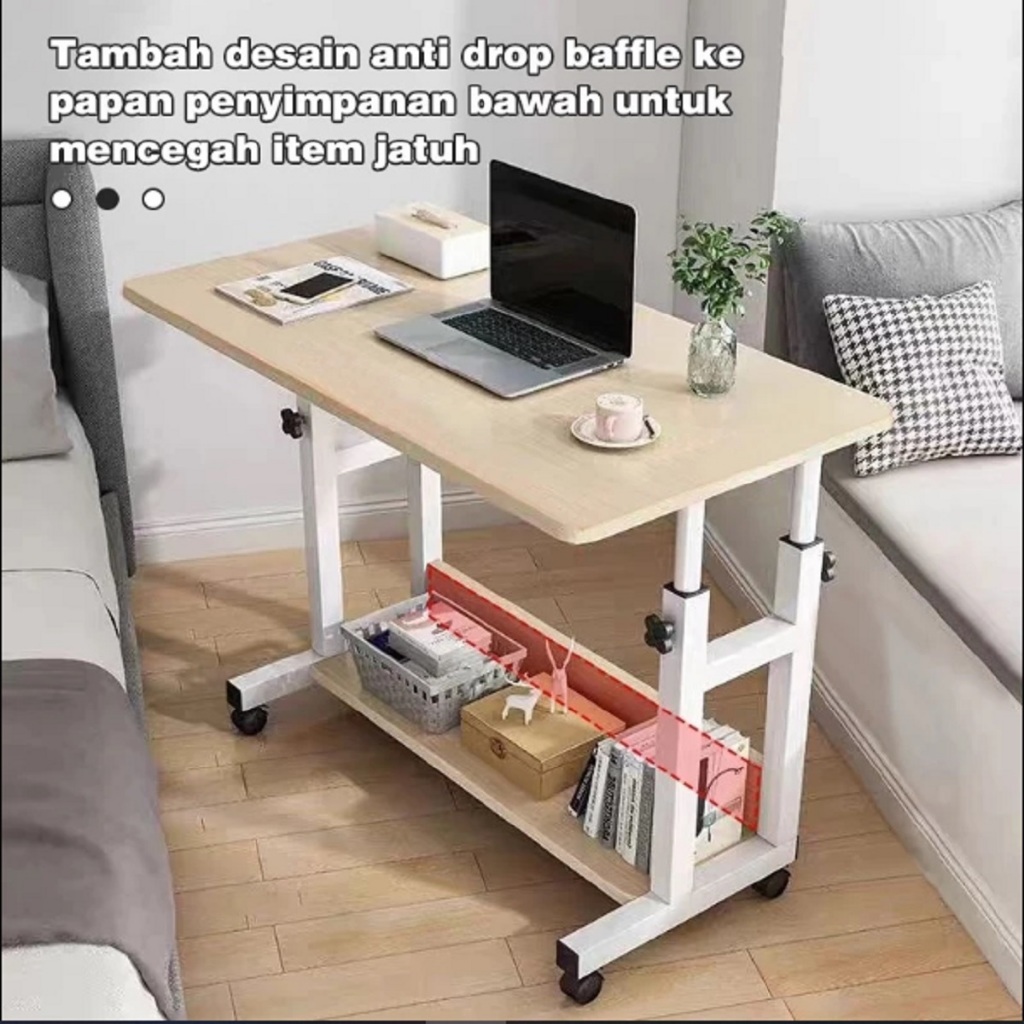 Jual Meja Laptop Belajar Kerja Tinggi Bisa Diatur Study Table ...