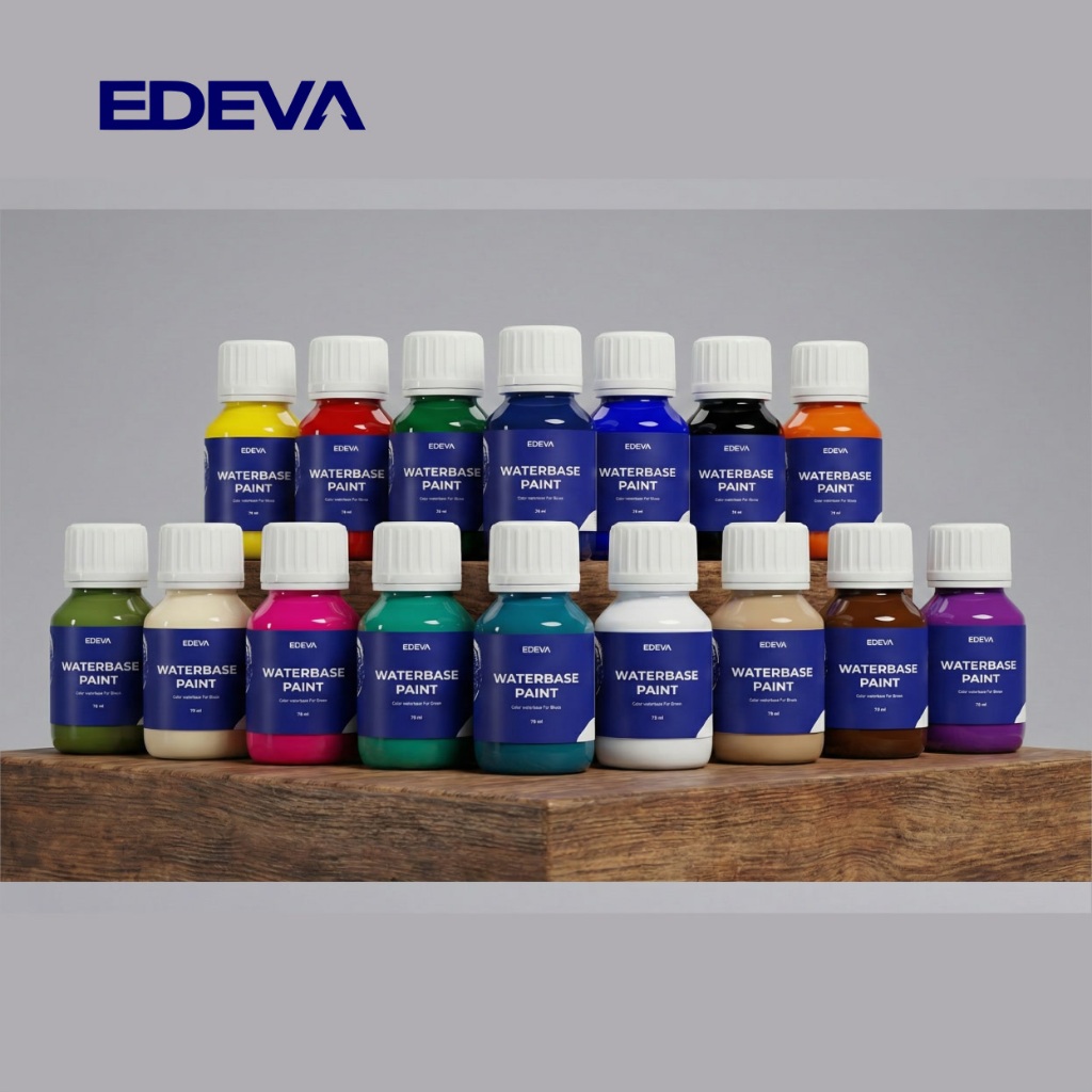 Jual EDEVA Waterbased Paint 70 ML - Cat Sepatu Canvas Suede | Shopee ...