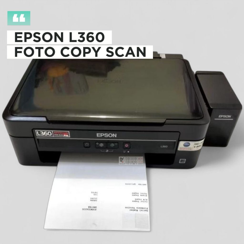 Jual PRINTER EPSON L360 FOTO COPY SCAN | Shopee Indonesia