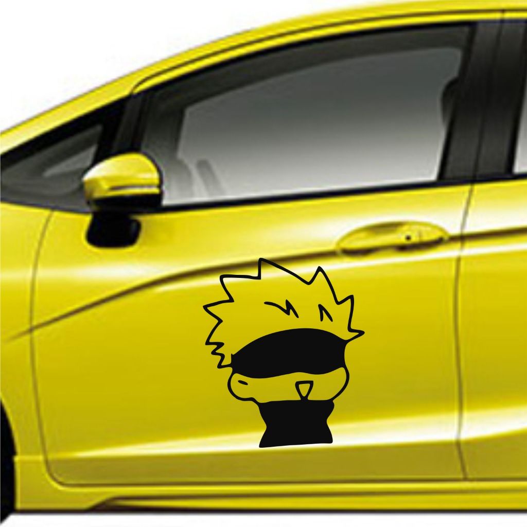 Jual CUTTING STICKER GOJO SATORU STIKER PINTU MOBIL GOJO JUJUTSU KAISEN ...