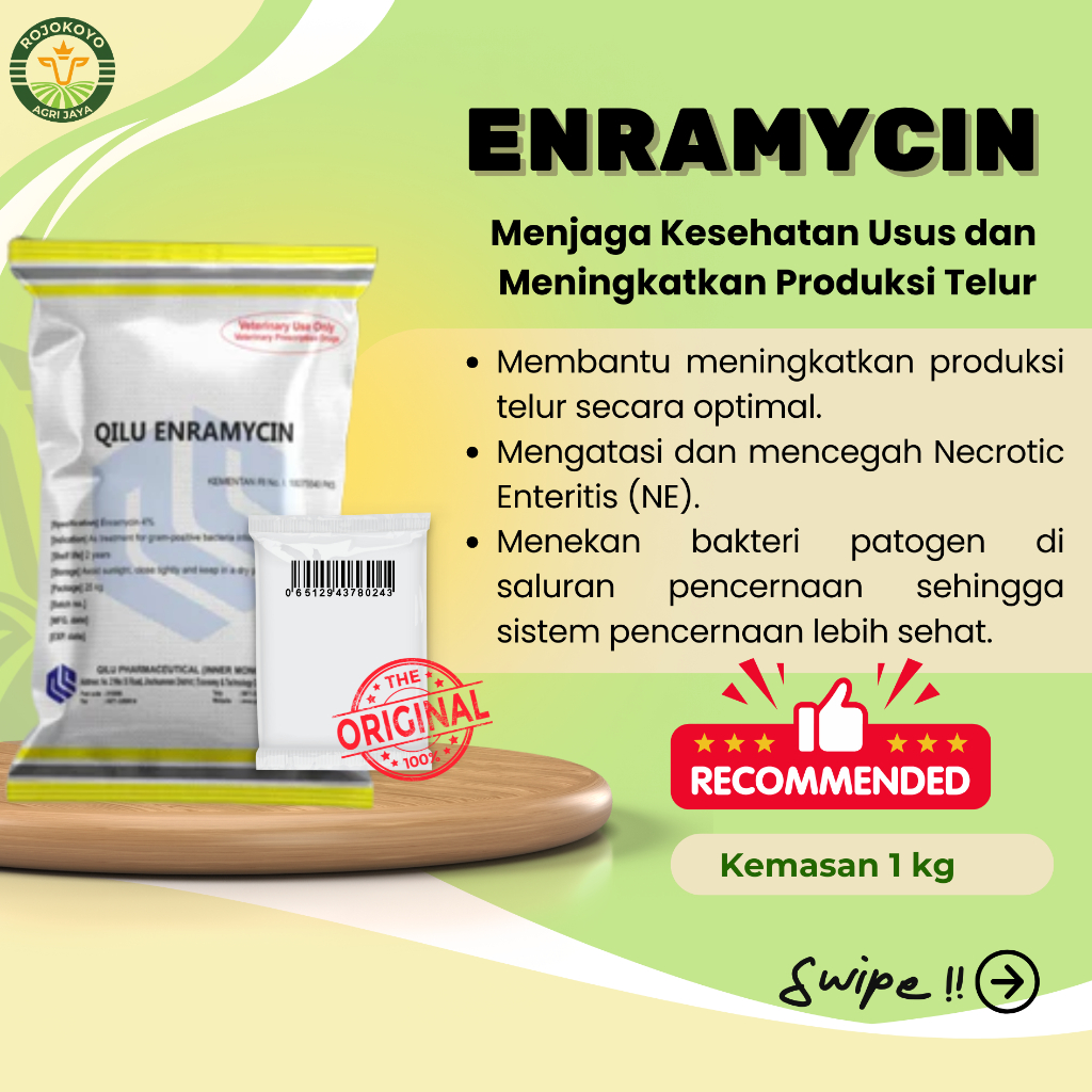 Jual Enramycin-Anti Microba Feed Additive Pemacu Produksi | Shopee ...